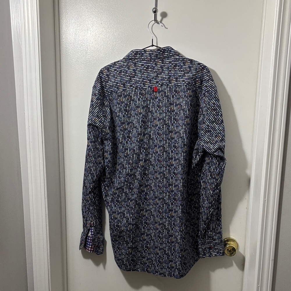 ❤️‍🔥SLANE Multicolor Geometric Pattern Shirt - Picture 3 of 4